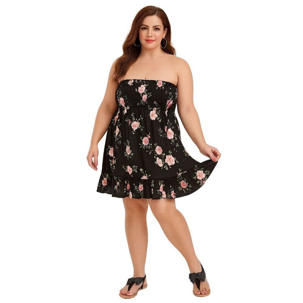 Torrid Sandals Shoes Flats Flip Flops Shoes BOW T STRAP Women's WOMAN'S 12WW